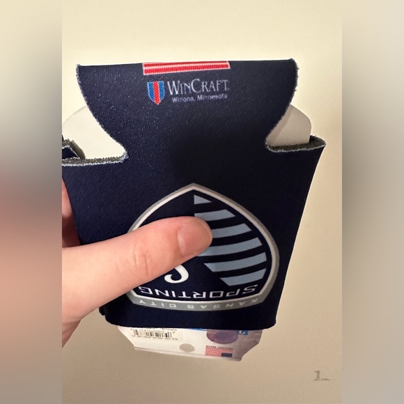 New MLS Sporting KC Kansas City Can Cooler WinCraft - Picture 5 of 5